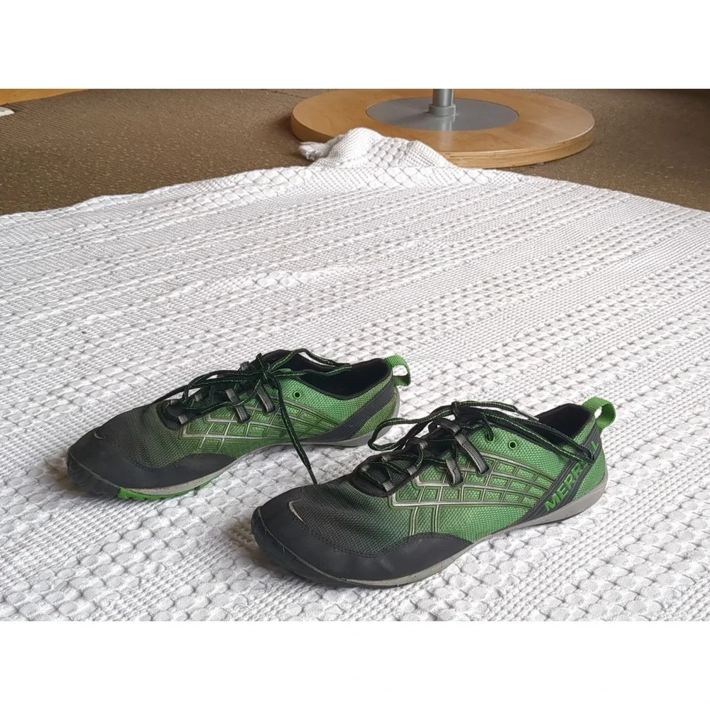 Merrell Trail Glove 2 Barefoot Minimalist Mens Green Size 10.5